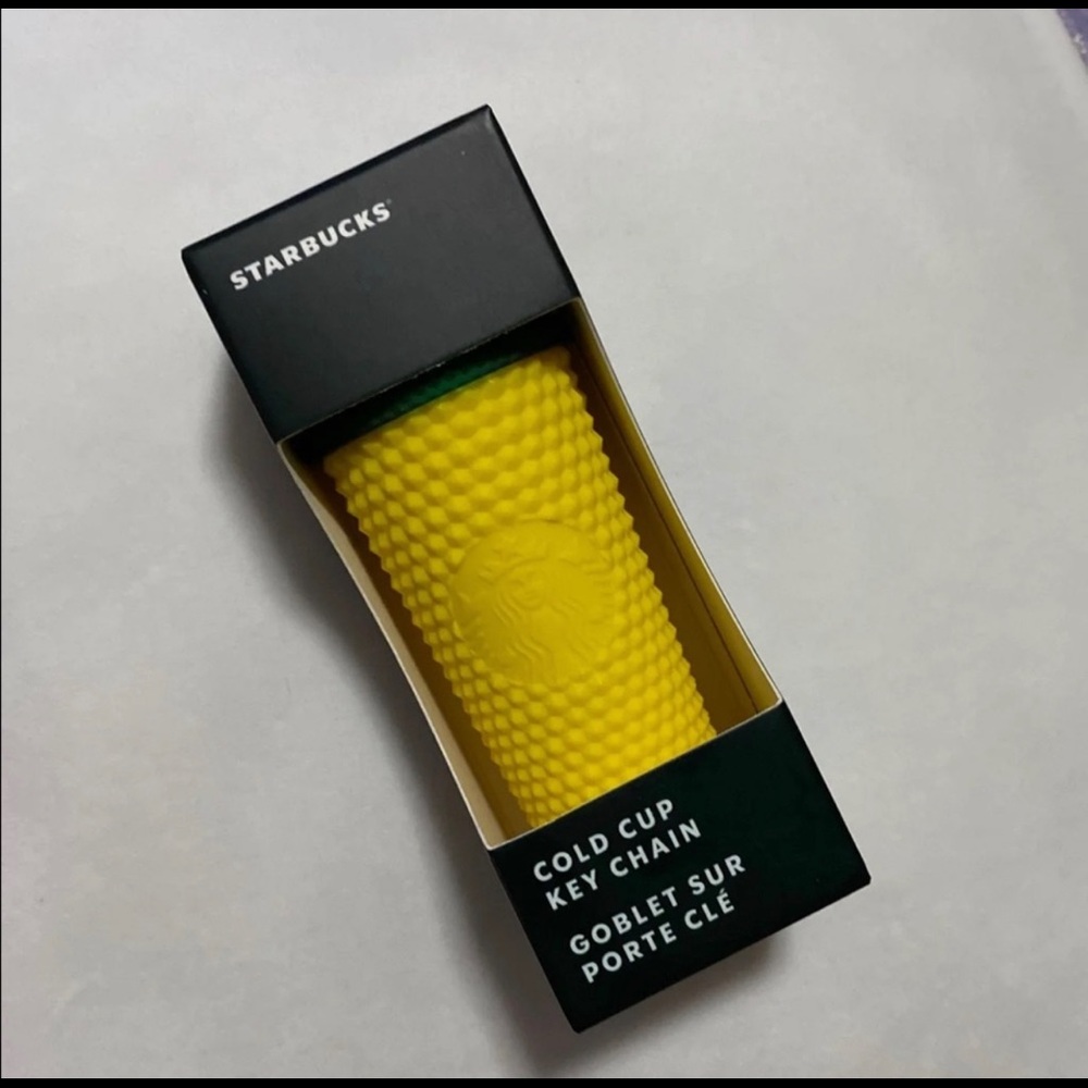 Starbucks pineapple keychain